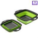 Silco – Coador de Silicone Dobrável | Flexível e Compacto para Uso na Cozinha