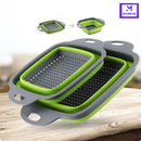 Silco – Coador de Silicone Dobrável | Flexível e Compacto para Uso na Cozinha