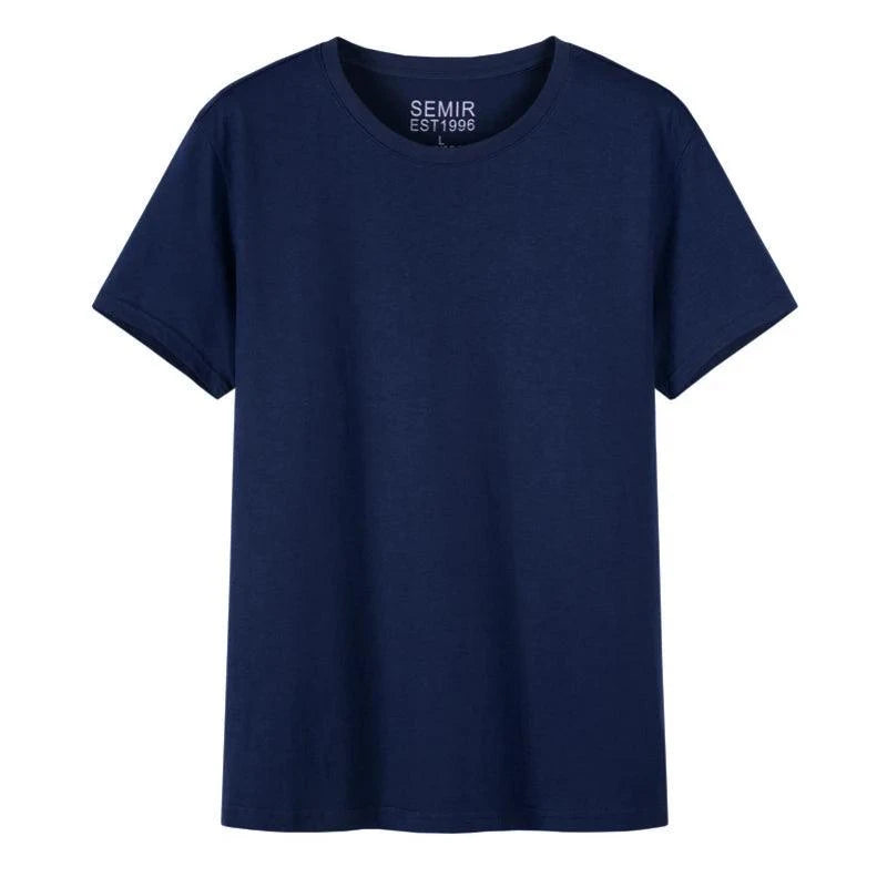 T-Shirt Masculina SEMIR - Algodão Macio e Estilo Casual para Todos os Momentos