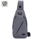 Bolsa tiracolo TINYAT preta – solução prática e direta para carregar  sem frescura ou complicação