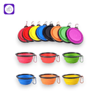 Tigela 2 em 1 dobrável para pets – versátil e fácil de transportar para alimentação e hidratação