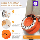 Tigela de quebra-cabeça para gatos – estimula a mente e reduz o tédio durante as refeições