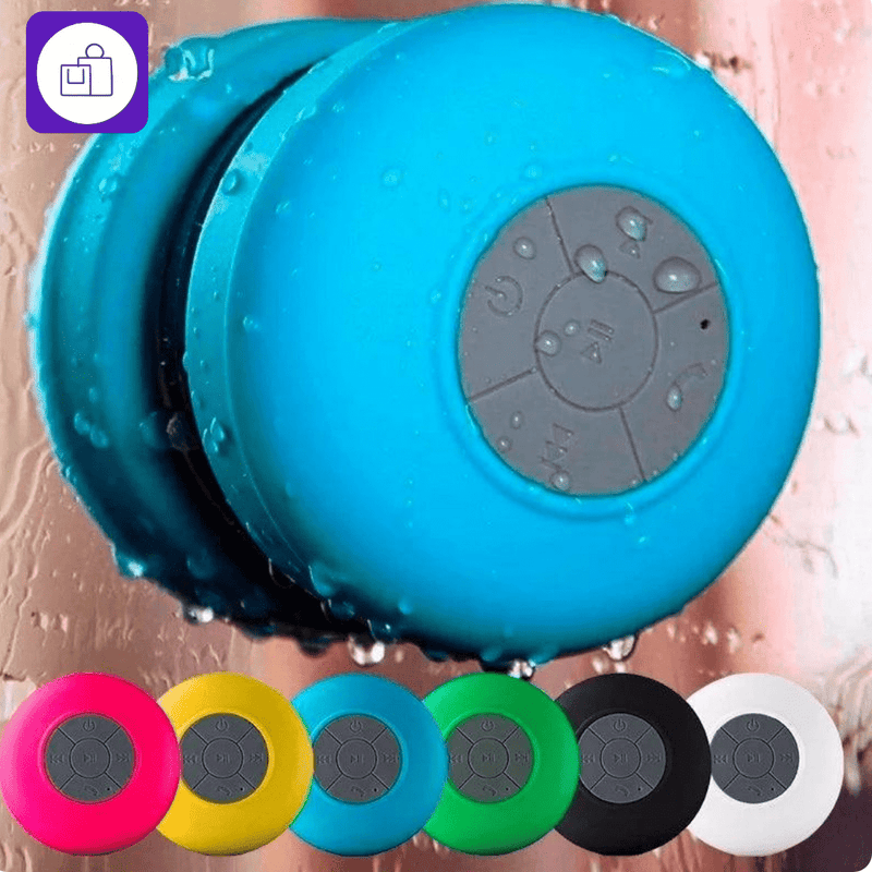 Caixa de Som Bluetooth Portátil DAFUSHOP – À Prova d’Água para Piscina, Banheiro e Chuveiro