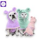 Toalha macia para cães e gatos – toque suave que evita coceiras e alergias