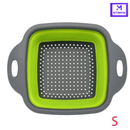 Silco – Coador de Silicone Dobrável | Flexível e Compacto para Uso na Cozinha