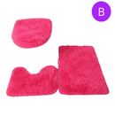 Conjunto de Tapetes Antiderrapantes para Banheiro – Proteção e Estilo em Seu Banho