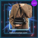 Bolsa YANATARI estilo axilas – design vintage e couro legítimo de alta qualidade para quem busca exclusividade