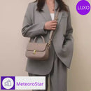 Bolsa de couro genuíno de luxo para mulheres – estilo e elegância em um acessório de alta qualidade para o seu dia a dia